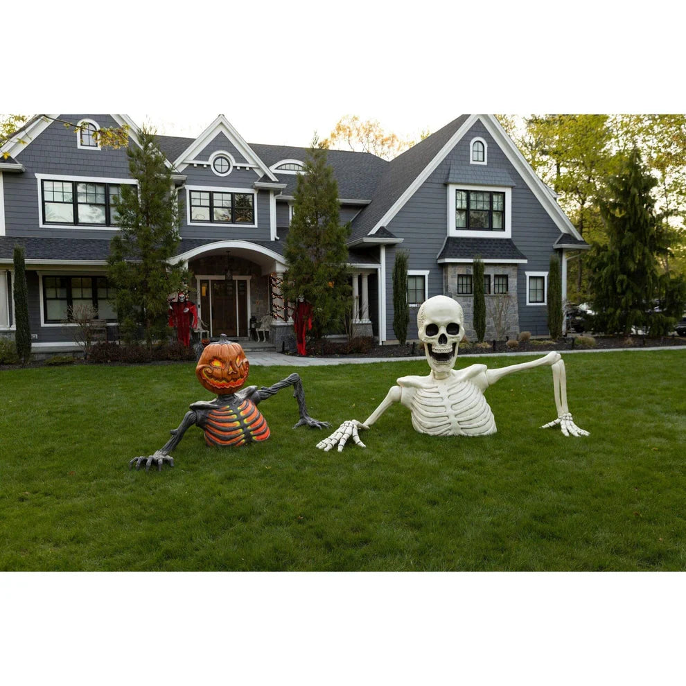 Early Bird Halloween｜Giant Skeleton Glowing Eyes & Creepy Sounds