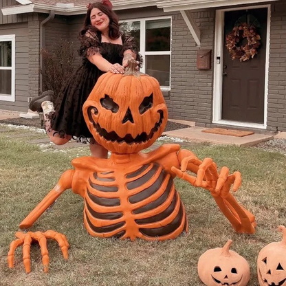 Early Bird Halloween｜Giant Skeleton Glowing Eyes & Creepy Sounds