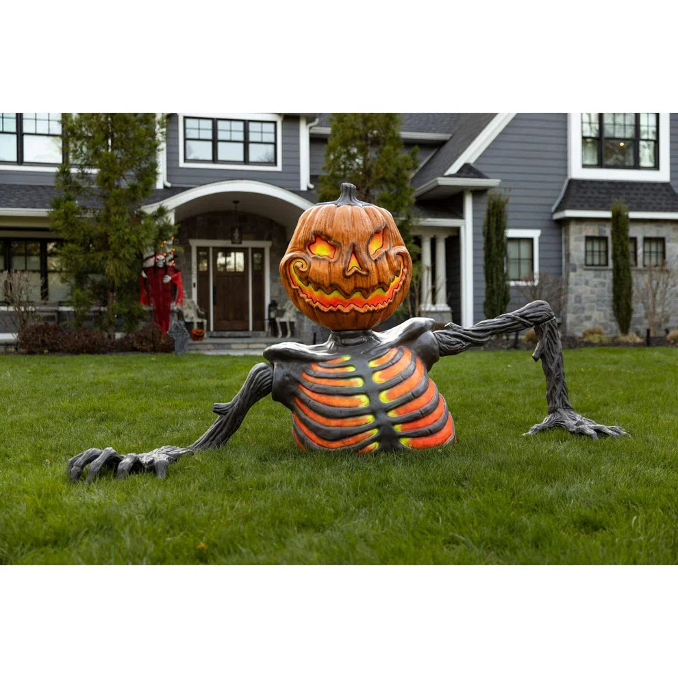 Early Bird Halloween｜Giant Skeleton Glowing Eyes & Creepy Sounds