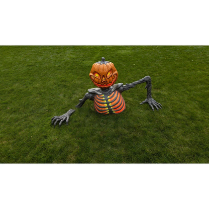 Early Bird Halloween｜Giant Skeleton Glowing Eyes & Creepy Sounds