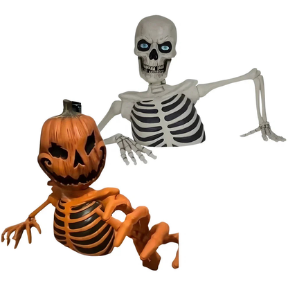 Early Bird Halloween｜Giant Skeleton Glowing Eyes & Creepy Sounds