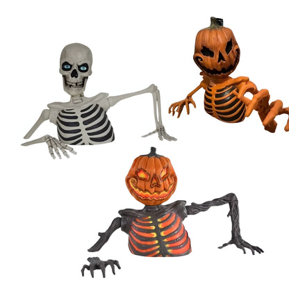Early Bird Halloween｜Giant Skeleton Glowing Eyes & Creepy Sounds